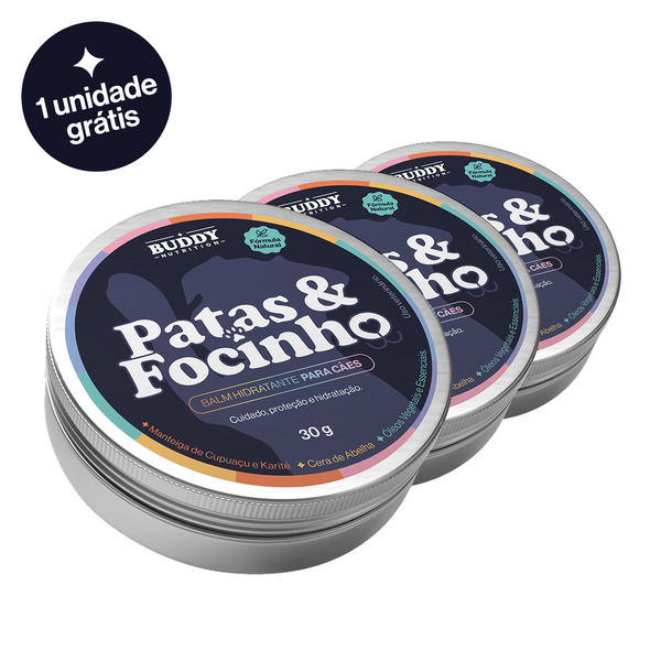 Kit 3x Patas & Focinho