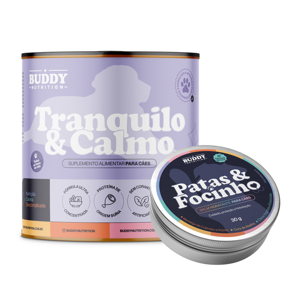 Kit Tranquilidade e Patas & Focinho